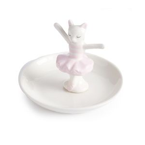LC Lauren Conrad Ballerina Kitten Trinket Tray